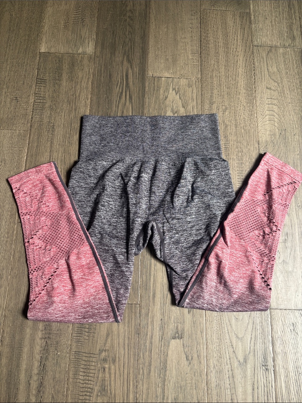 PINK Victoria's Secret | Cool & Comfy Two-Tone Ombre High Waist Leggings Small